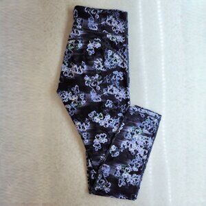 Floral Athletic Leggings for Women
